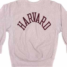 VINTAGE CHAMPION REVERSE WEAVE HARVARD SWEATSHIRT 1990-MID 1990s SIZE LARGE MADE IN USA good for weekends Tall Fit