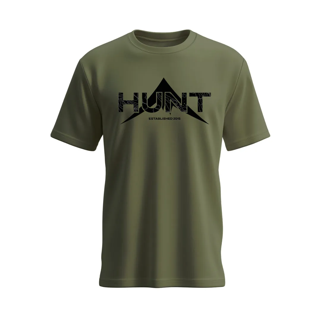 Hunt T-Shirt Cool Weather Wear Layered Look