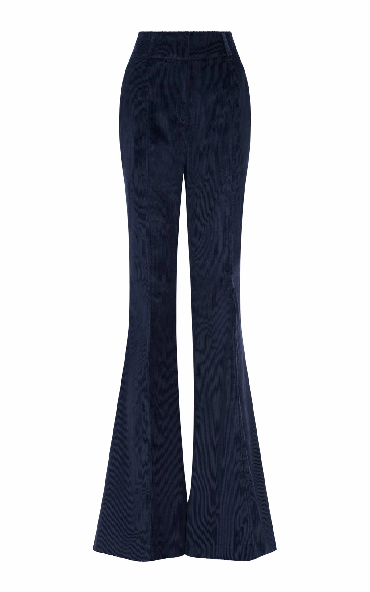 Ianthe Flare Pant in Dark Navy Sea Island Cotton Corduroy Active Layers