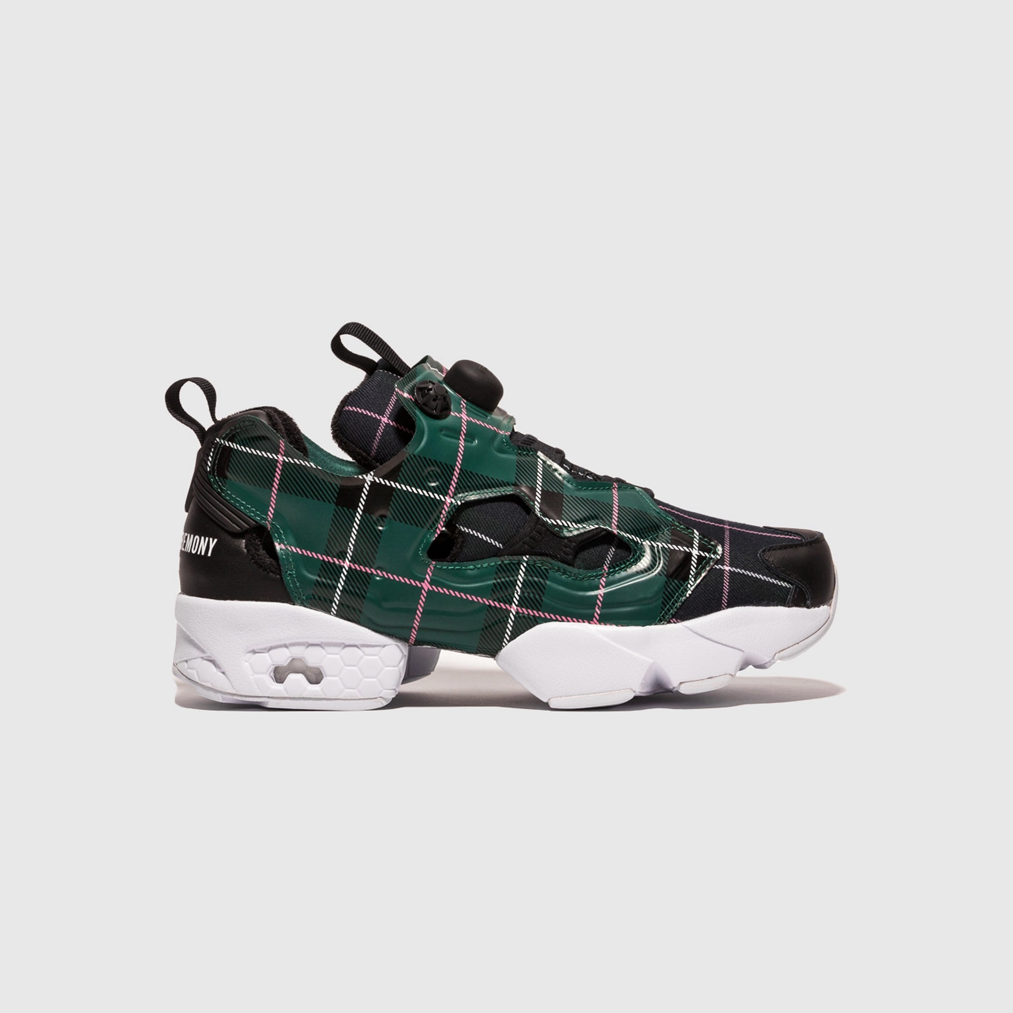 Bonded Seam Technology Structured sole INSTAPUMP FURY OG X OPENING CEREMONY "PLAID PACK"