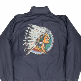 Suitcase VINTAGE POLO RALPH LAUREN INDIAN CHIEF PUFFER JACKET 1990S SIZE MEDIUM MADE IN USA