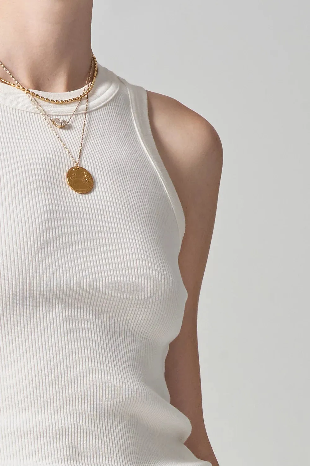 Isabel Rib Tank Street Style Trend Chilly Comfort