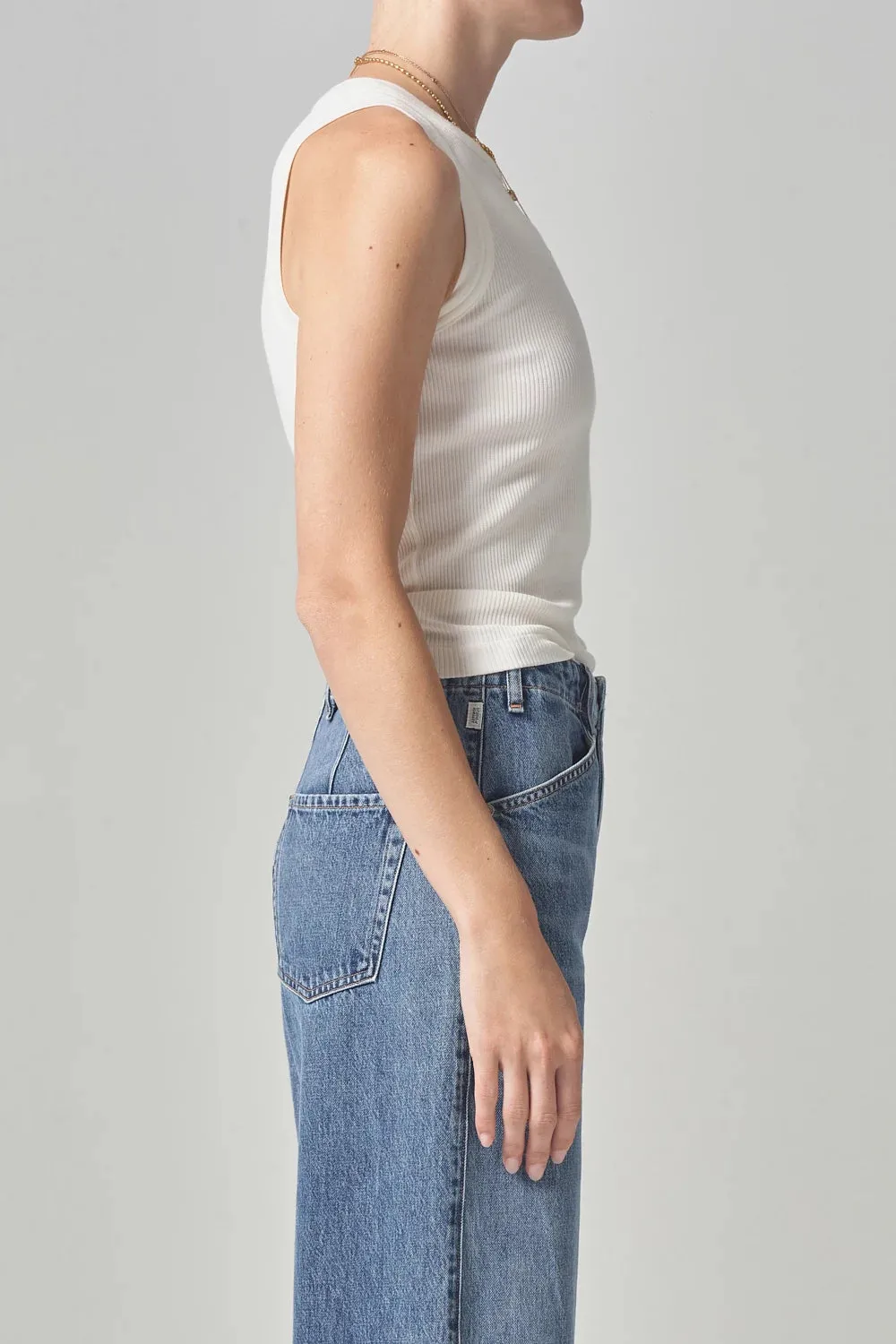 Isabel Rib Tank Easygoing Design Minimal Layers