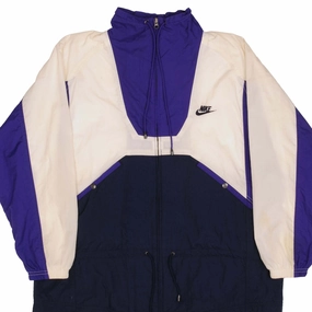Taped Edges VINTAGE NIKE SWOOSH WINDBREAKER JACKET 1990S SIZE MEDIUM