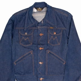 Gallery VINTAGE MAVERICK BLUE BELL DENIM JACKET 3J03MJ 1970S SIZE 34 MADE USA DEADSTOCK