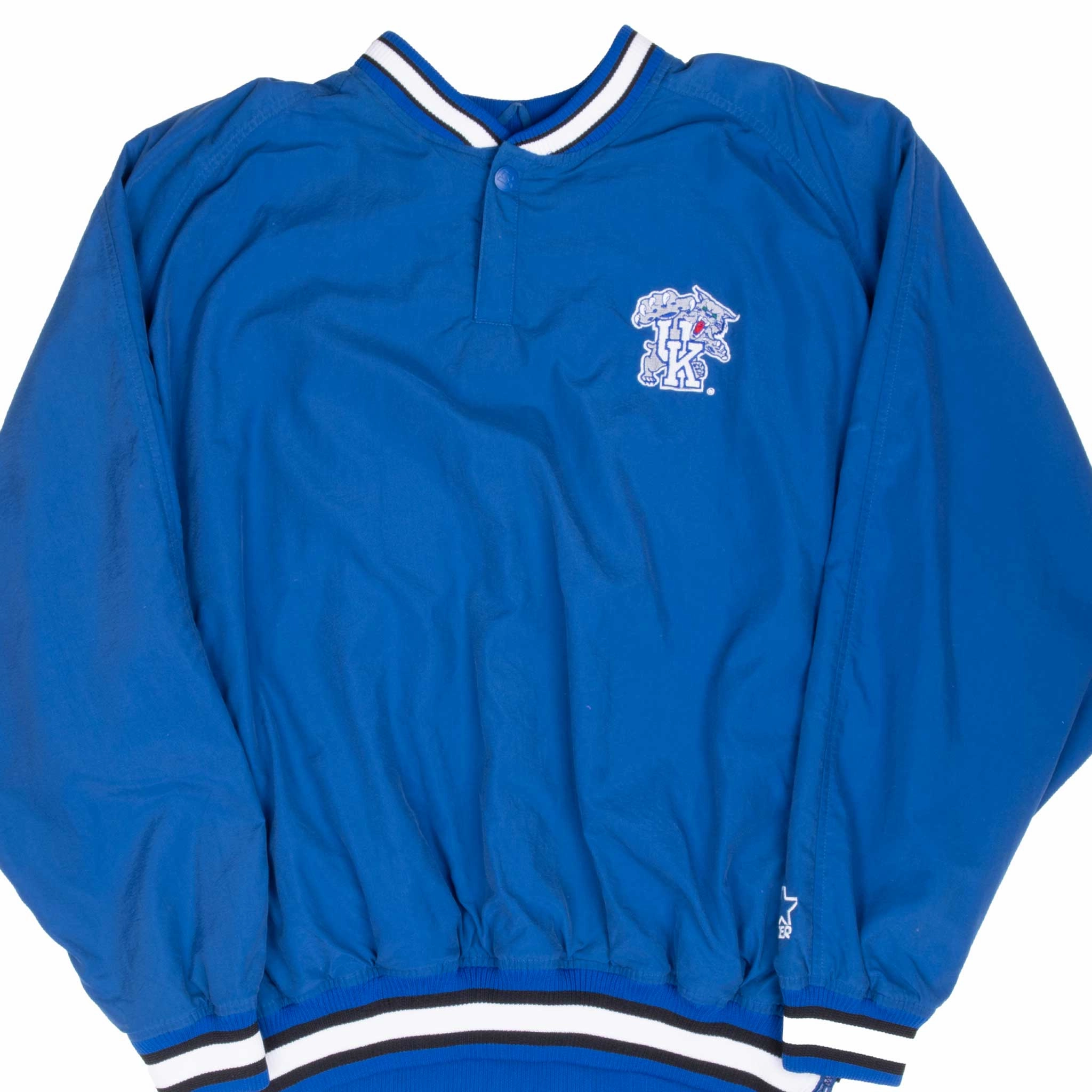 VINTAGE NCAA KENTUCKY WILDCATS PULLOVER WINDBREAKER STARTER JACKET 1990S XL Durable Layer Customizable Fit