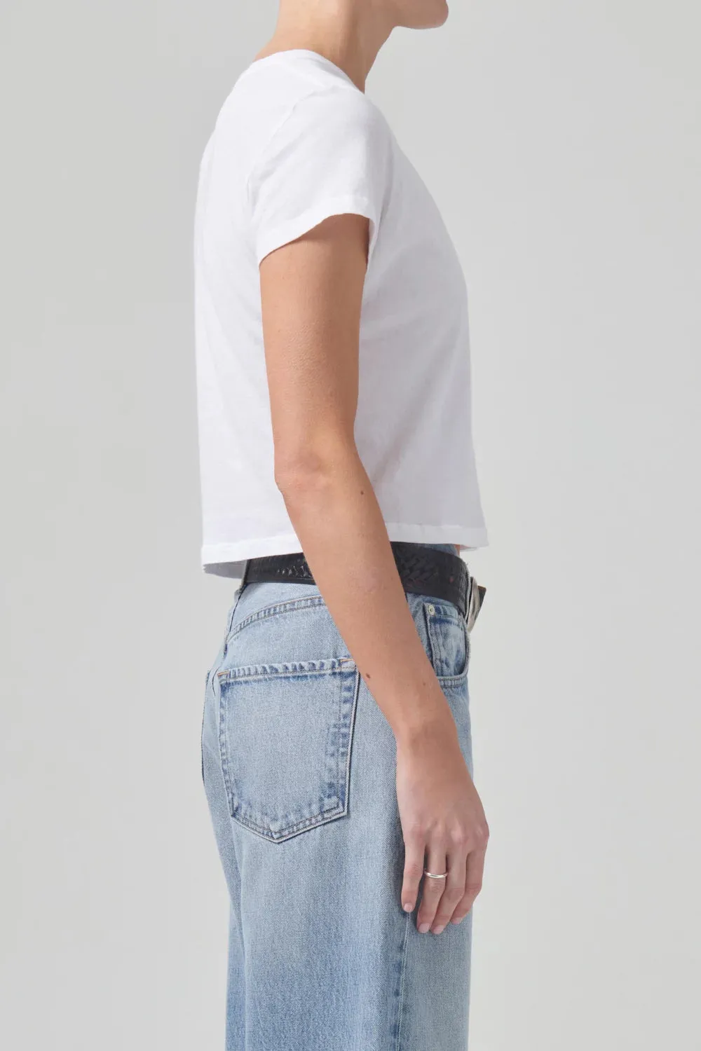 Flexible Ribbed Neckline Kyle Tee