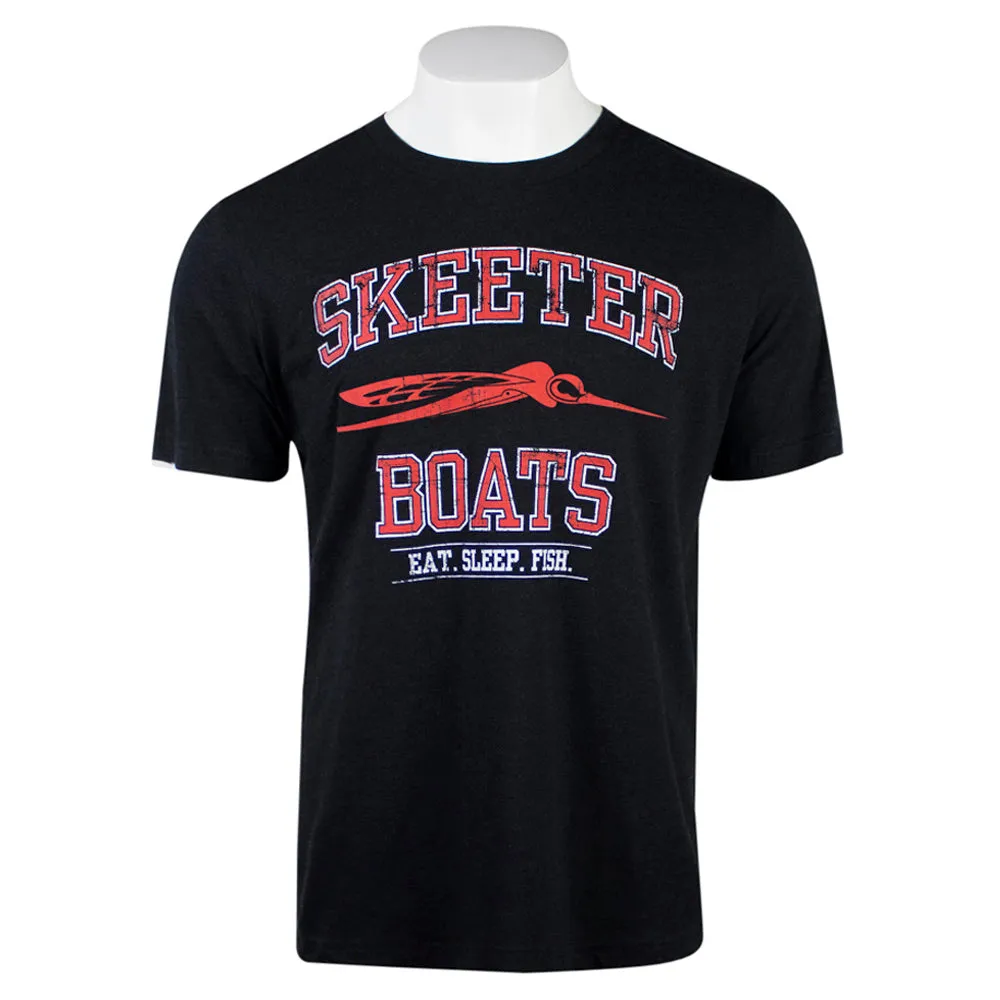 Skeeter Black Triblend Tee Daily Comfort Style