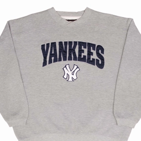 VINTAGE MLB NEW YORK YANKEES 1990S STARTER SWEATSHIRT SIZE LARGE Concert Look