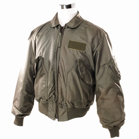 VINTAGE US AIR FORCE CWU 45/P 45P WINTER FLIGHT JACKET 1984 SIZE LARGE Headband summer season