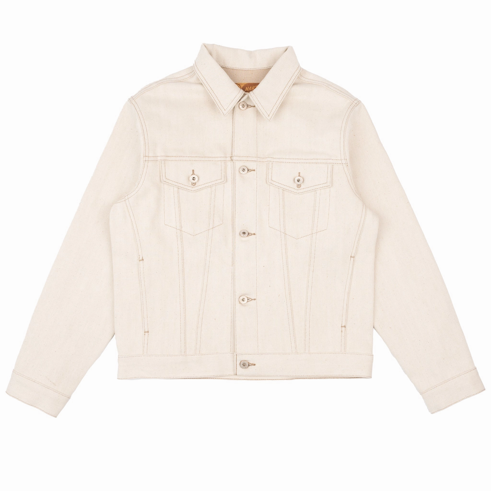 Outdoor Use Denim Jacket - All Natural Ecru Foxfibre? Selvedge