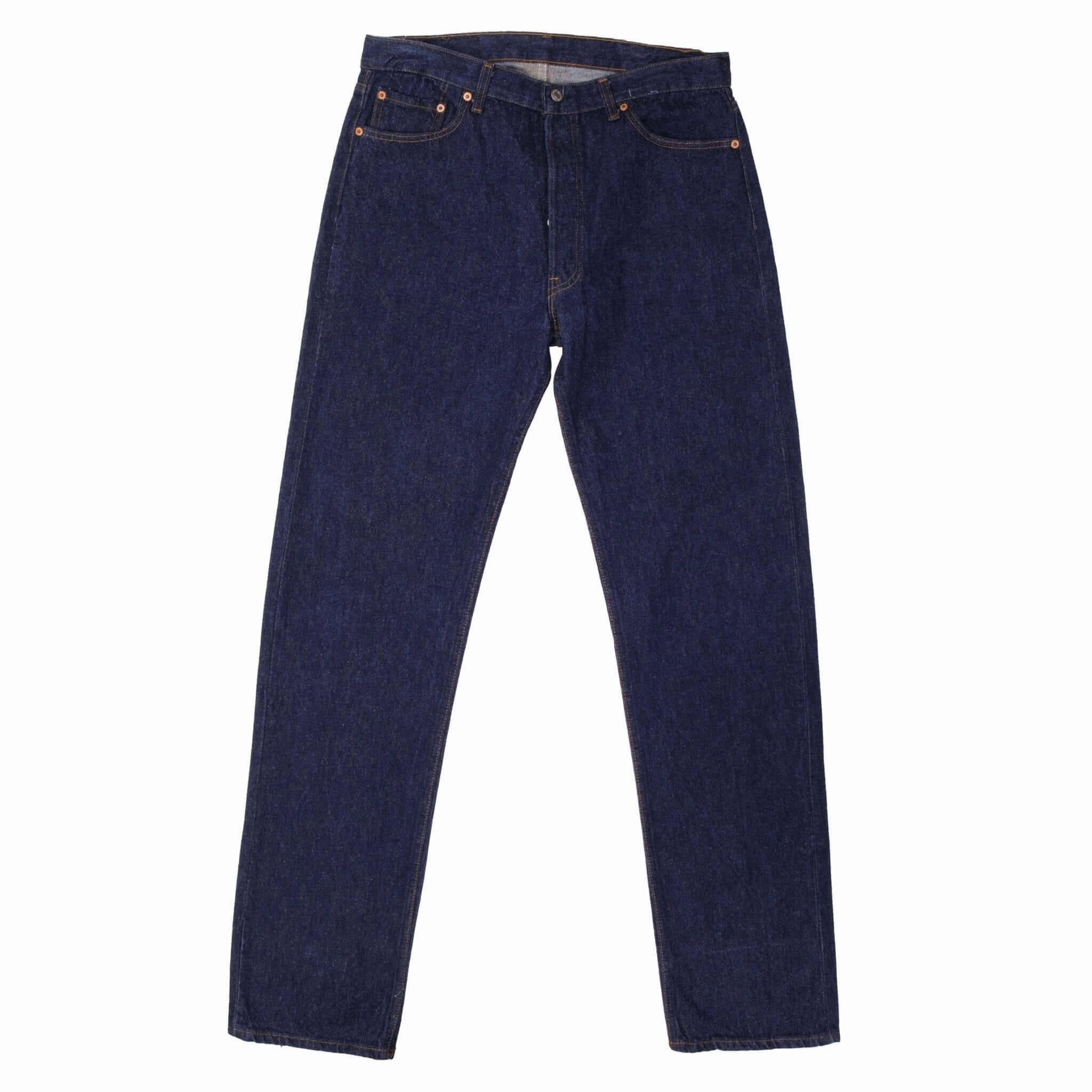 VINTAGE LEVIS 501 INDIGO DARK WASH JEANS 1980S SIZE 35X36 MADE IN USA High Quality Eco Friendly