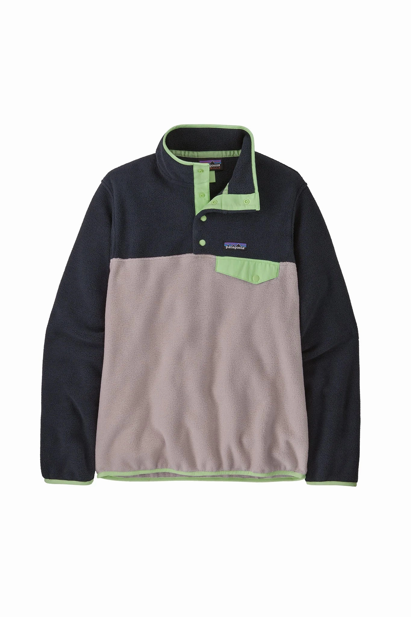 Lightweight Synchilla? Snap-T? Fleece Pullover suitable for school uniforms Dual Layer Ventilation