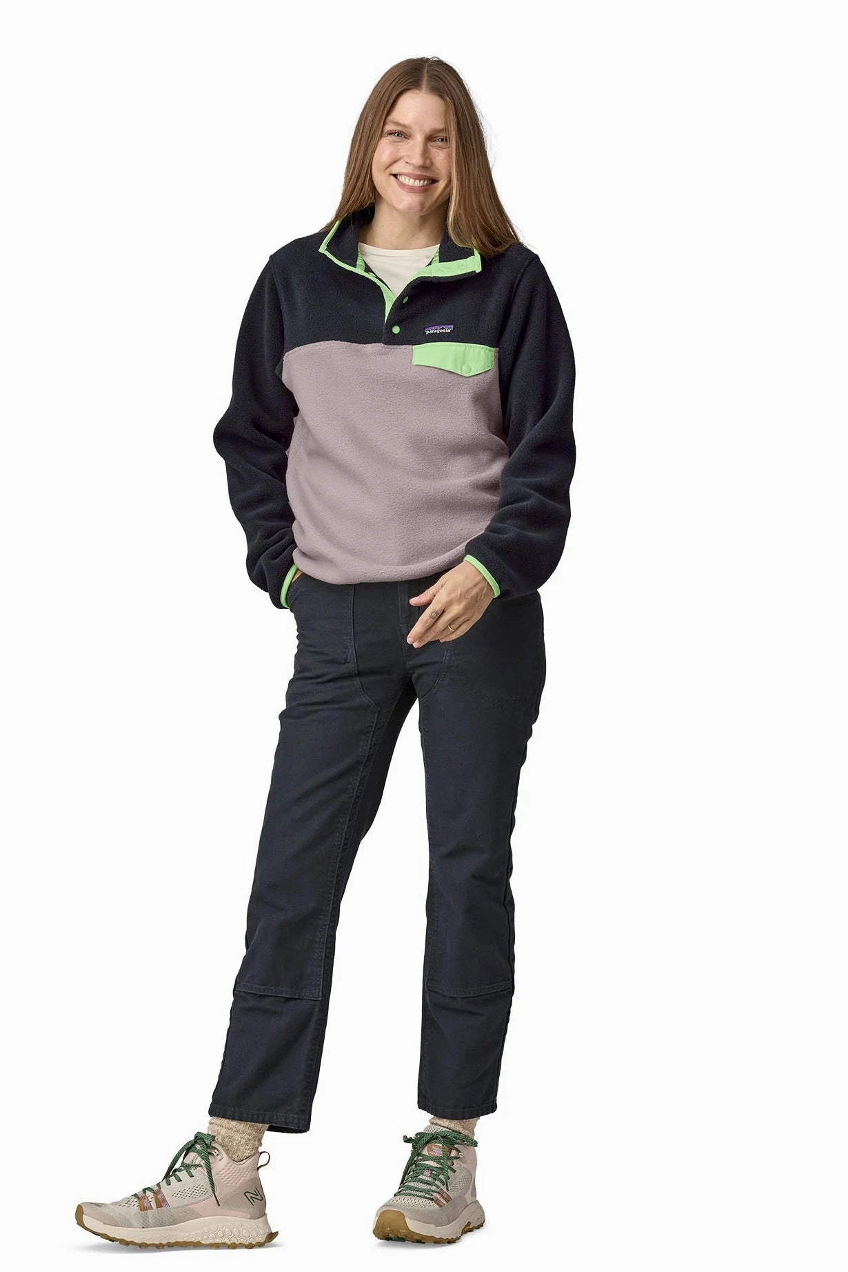Lightweight Synchilla? Snap-T? Fleece Pullover Wind Friendly