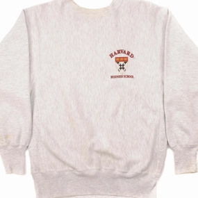 VINTAGE CHAMPION REVERSE WEAVE HBS HARVARD SWEATSHIRT 1990S LARGE MADE USA product development