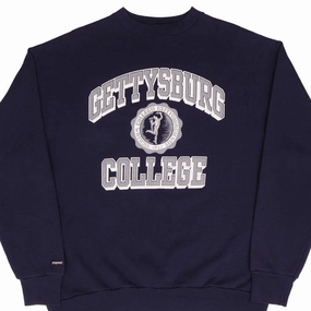 VINTAGE GETTYSBURG COLLEGE SWEATSHIRT 1990S SIZE 2XL MADE IN USA Comfy Vibe