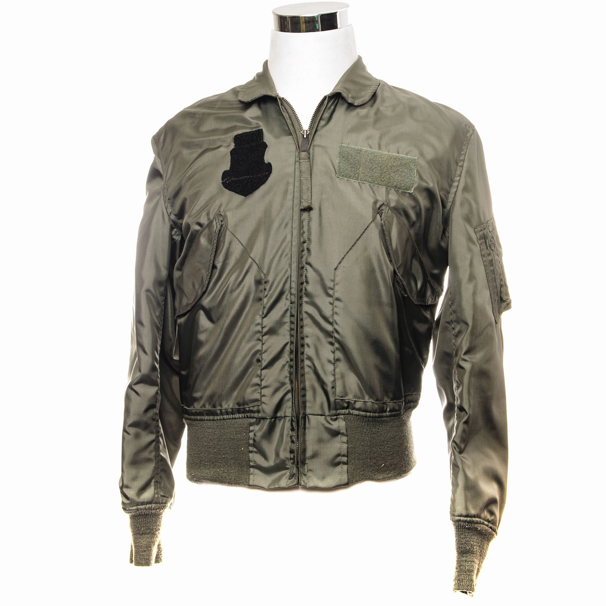 VINTAGE USAF US AIR FORCE FLYERS JACKET MEDIUM CWU 36/P 1980 Quilted Stitching sports practice