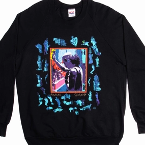 Plus Fit VINTAGE SANTANA SWEATSHIRT 1990S SIZE LARGE MADE IN USA