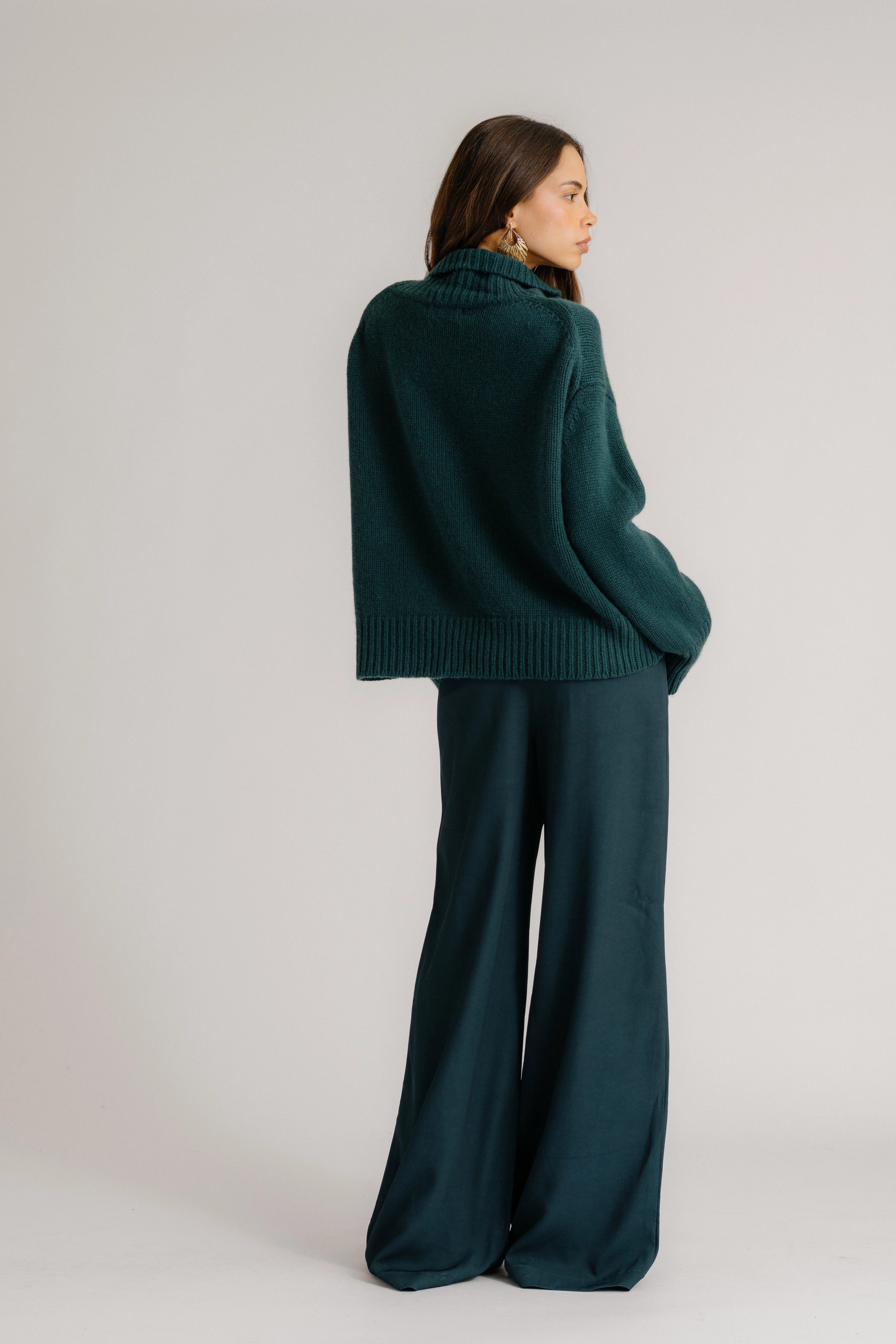 SCARLETT CASHMERE TURTLENECK | SACRAMENTO Stretchy Fit