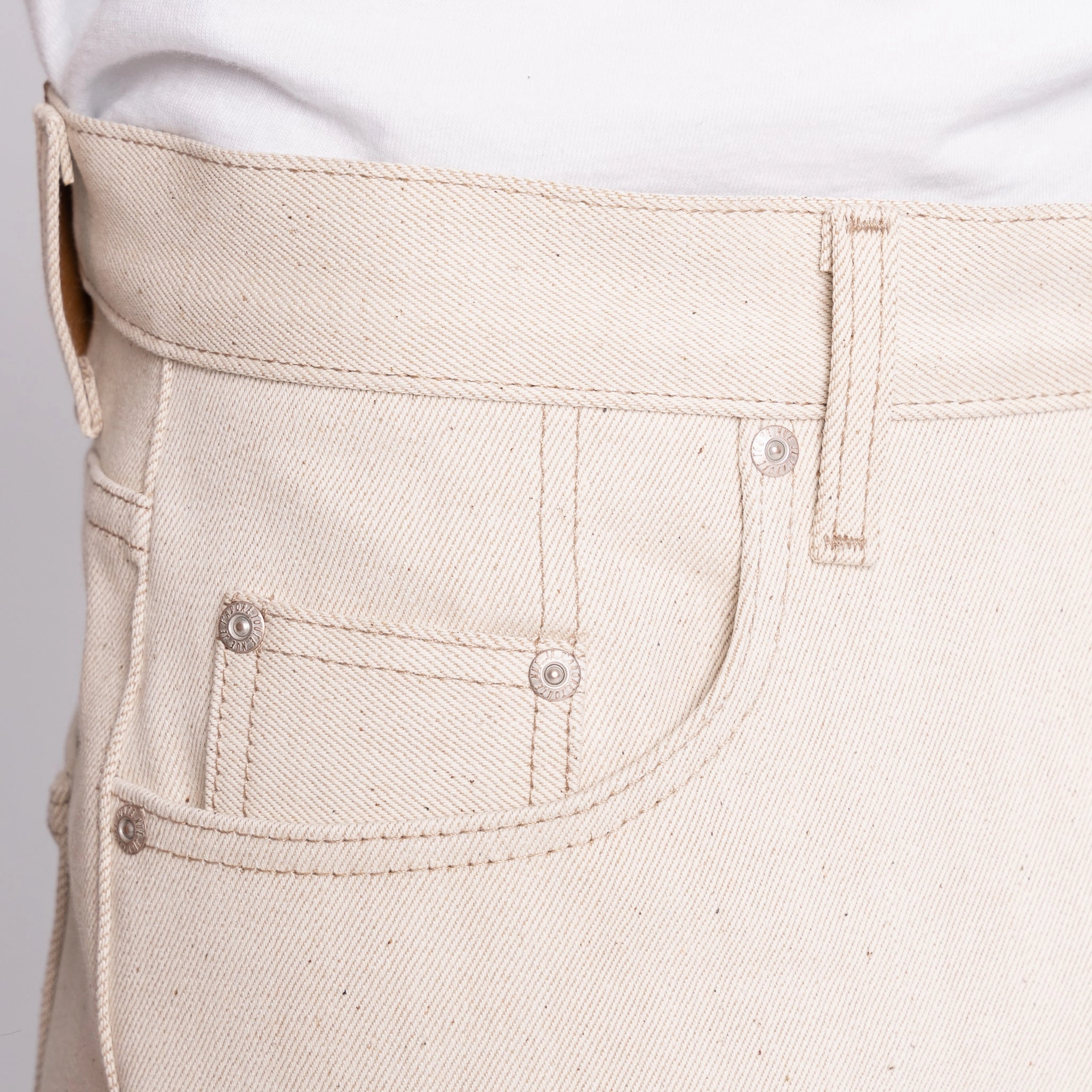 Easy Guy - All Natural Ecru Foxfibre? Selvedge Smooth Road Trip