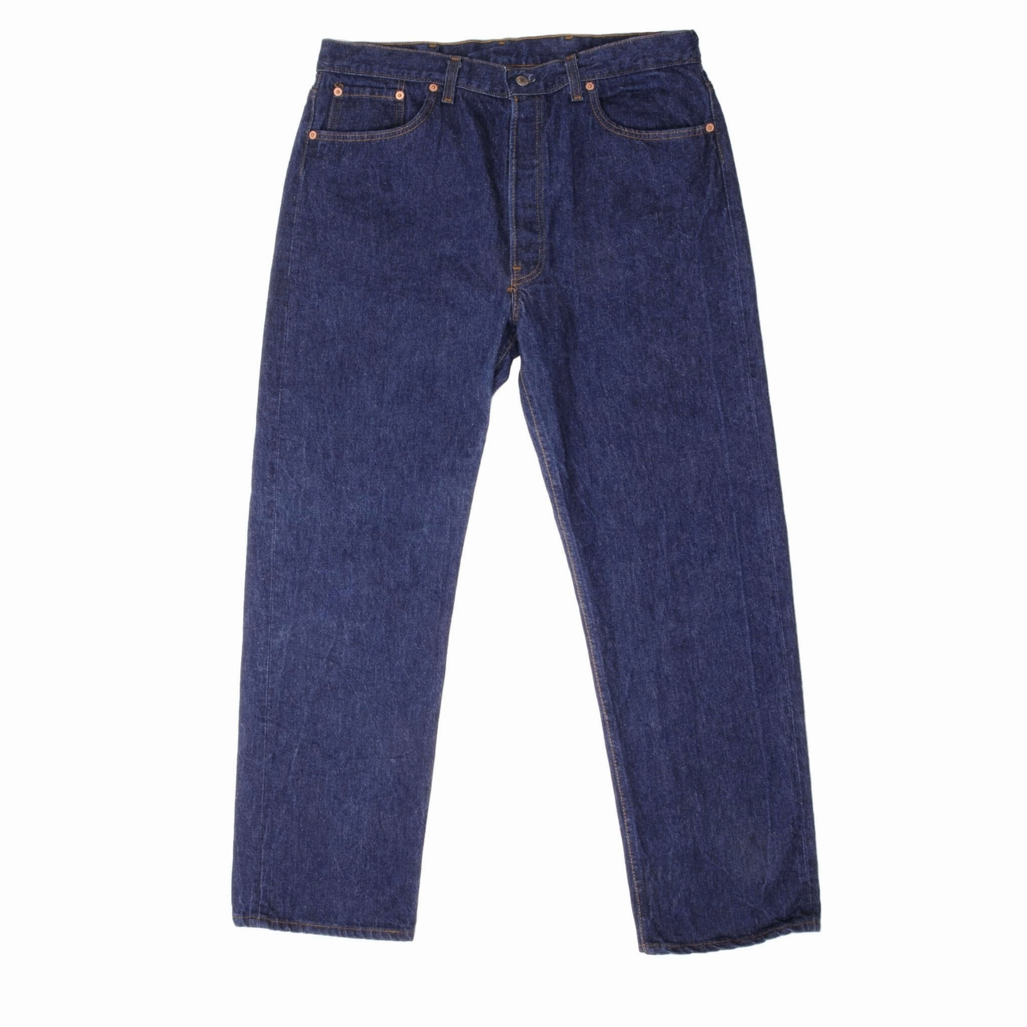 VINTAGE LEVIS 501 1980S JEANS INDIGO SIZE W36 L30 MADE IN USA Versatile Design