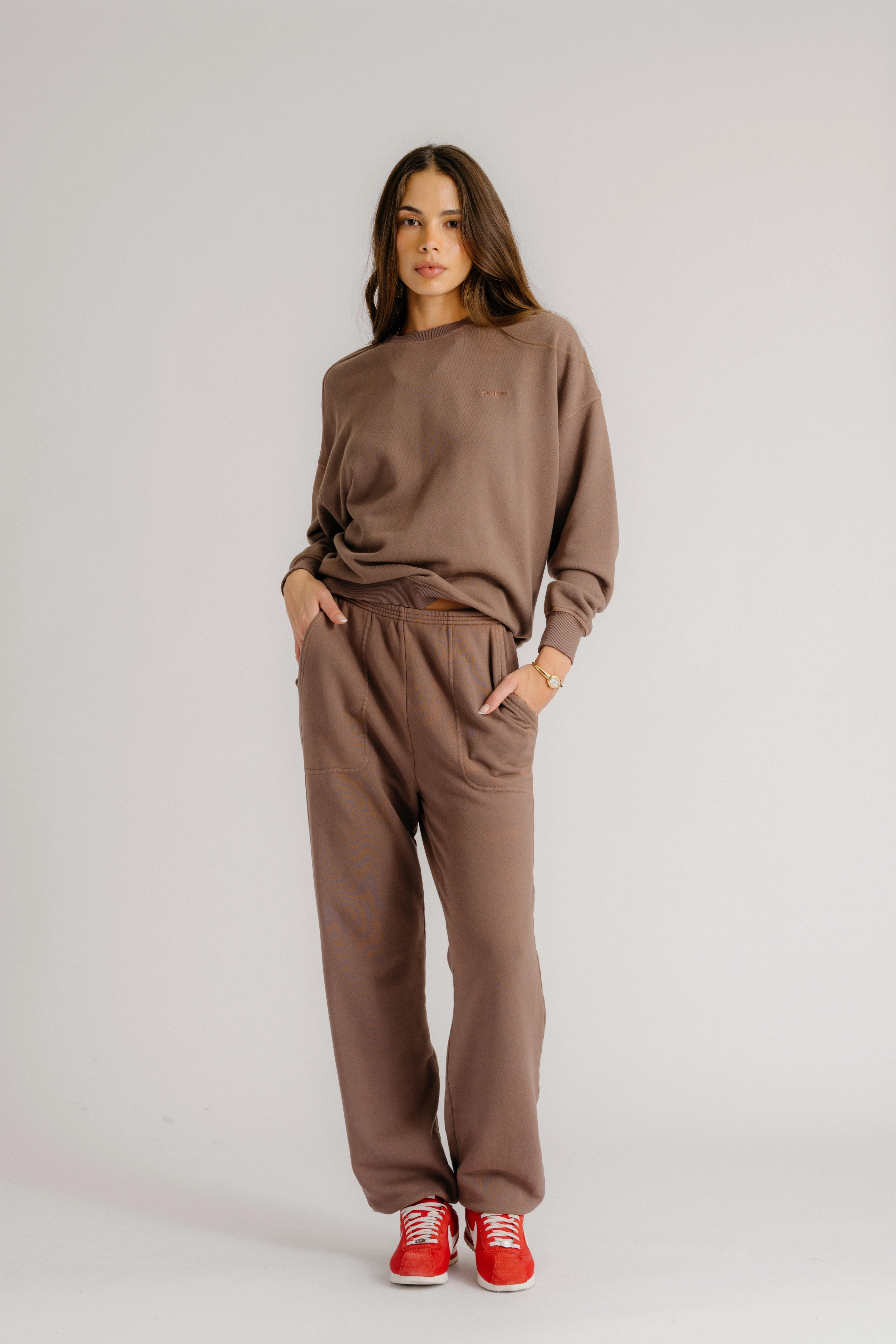 Minimalist Design MASON SWEATPANT | SWISS BROWN