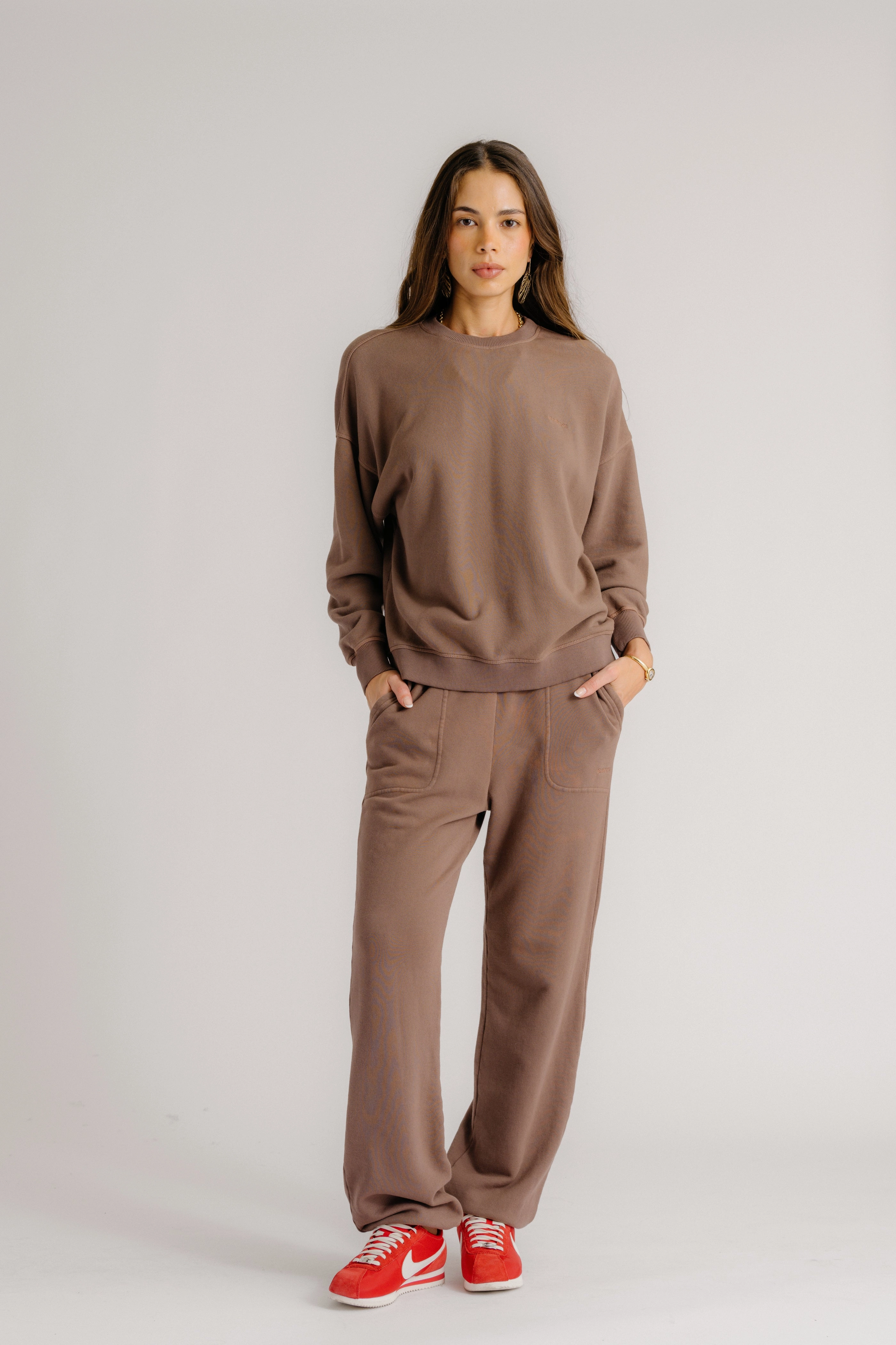 QuickDryTechnology MASON SWEATPANT | SWISS BROWN