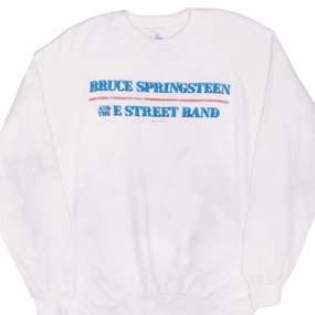 VINTAGE BRUCE SPRINGSTEEN & THE E STREET BAND WORLD TOUR 1985 SWEATSHIRT LARGE Timeless Active
