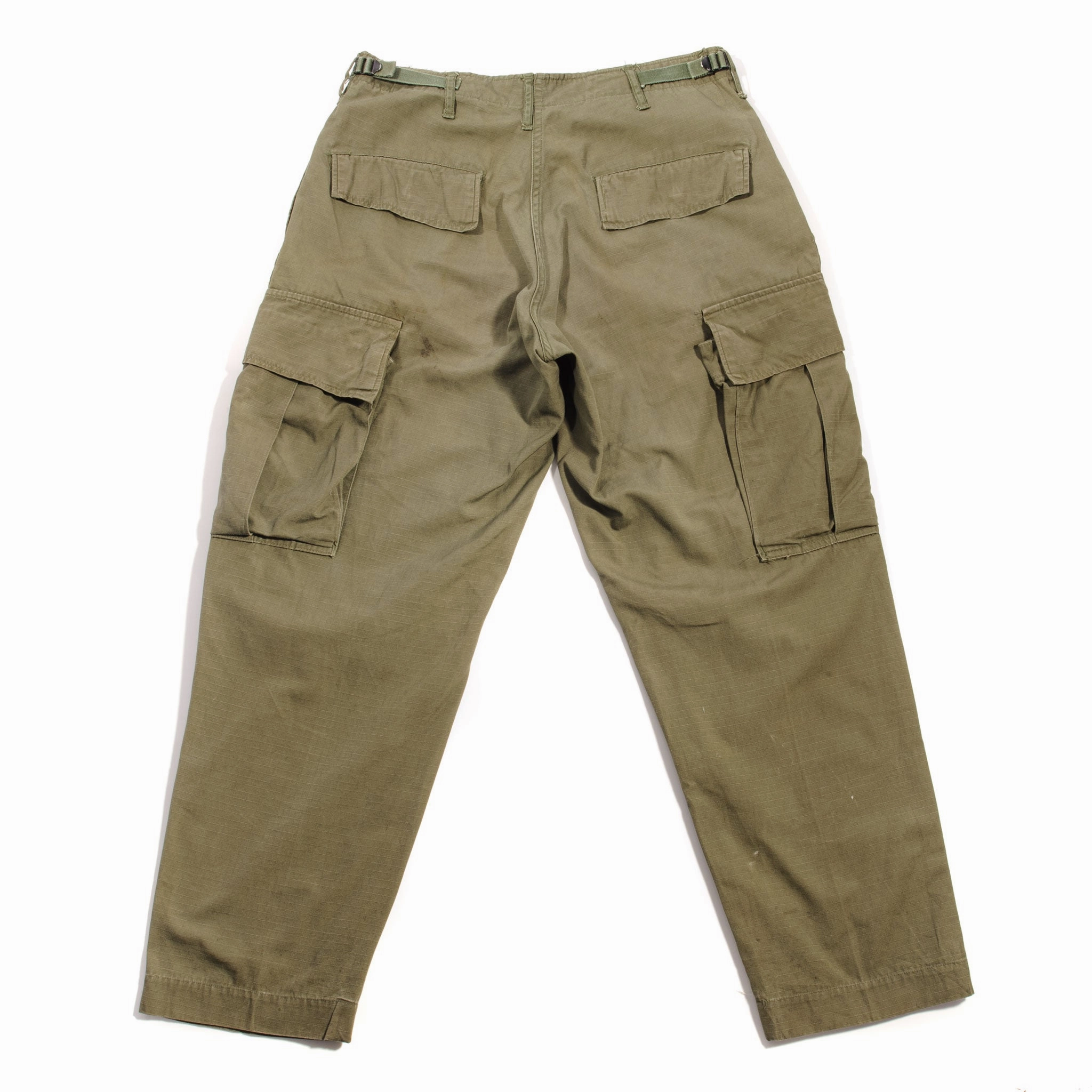 Flattering Look RecycledMaterial US ARMY FIELD TROUSERS PANTS 1969 VIETNAM WAR SIZE W32 L27 SMALL REGULAR