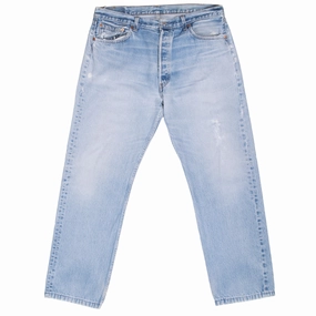 Popular Style Spring Mood Affordable VINTAGE LEVIS 501 INDIGO BLUE JEANS 1990S SIZE 36X31 MADE IN USA