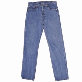 Flattering Style Basic Outfit VINTAGE LEVIS 501 JEANS INDIGO 1990S SIZE W33 L34 MADE IN USA
