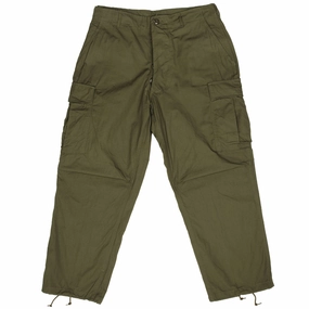 VINTAGE US ARMY TROPICAL COMBAT TROUSERS 2ND PAT 1966 VIETNAM LARGE SHORT NOS Sporty Stretch Fit