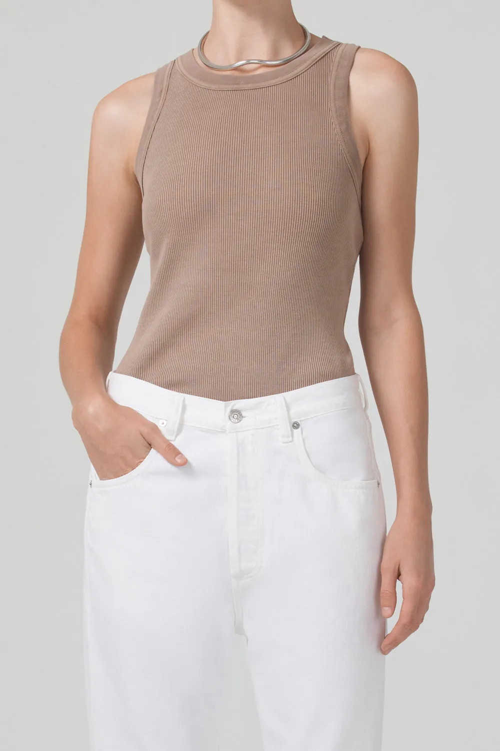 Isabel Rib Tank shopping