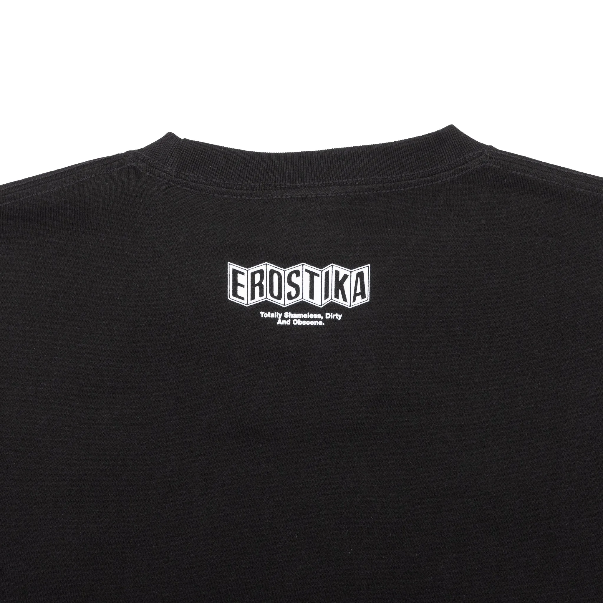 Soft Layers Heather Jersey Material Naughty Cheerheadz T-Shirt - Black