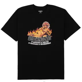City Fashion Look Perfect Fit Neighborhood x Erostika Los Chingones Tee - Girl - Black