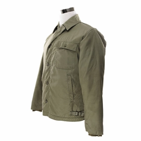 Foundation VINTAGE USN US NAVY A2 DECK JACKET COLD WEATHER 1978 SIZE SMALL