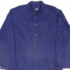 Ultimate Protection VINTAGE FRENCH WORK WEAR JACKET 1960S SIZE MEDIUM