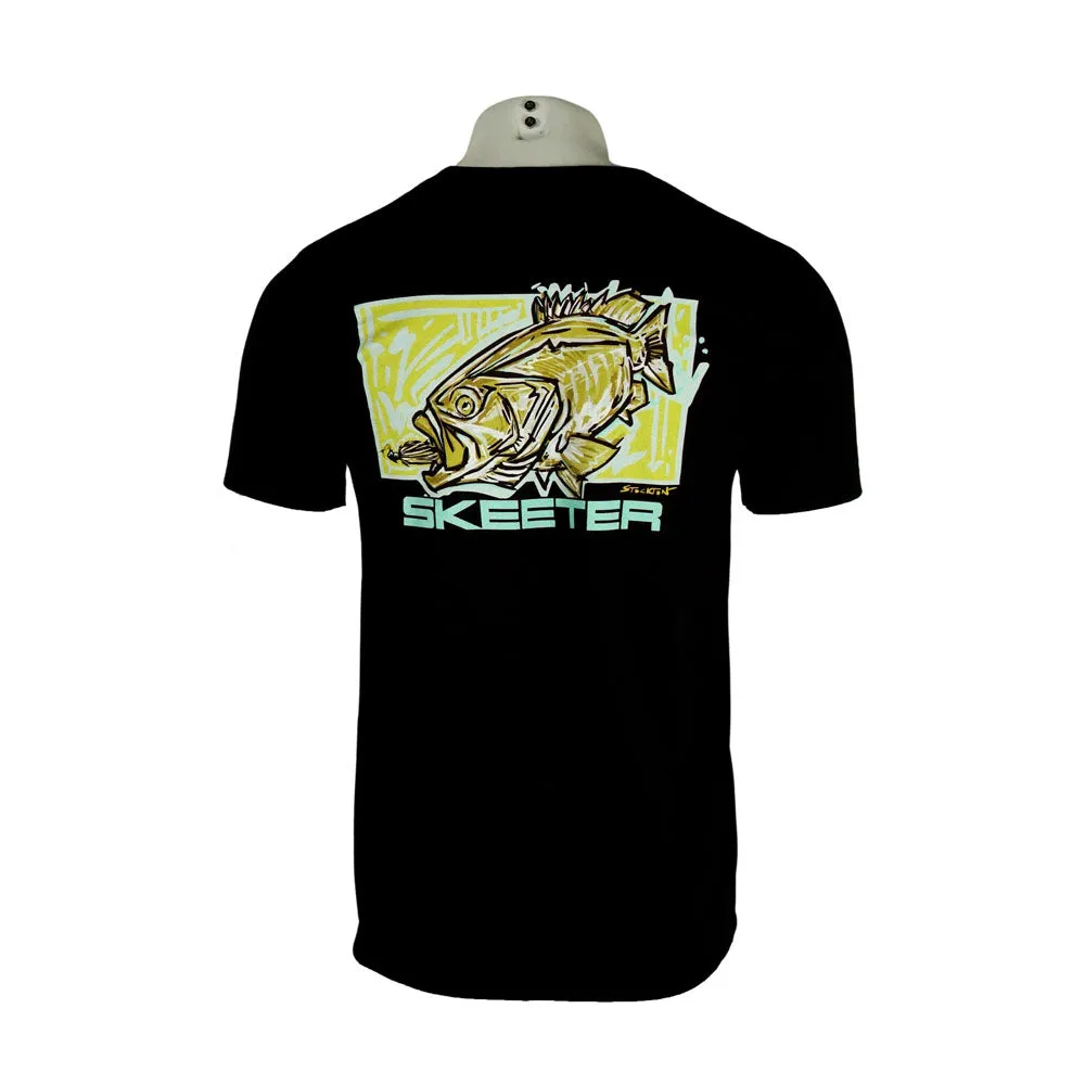 Skeeter Stockton Hair Jig Smallmouth Crush Tee Fit Comfort Classic Look