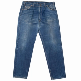 Year Round Piece Elegant Vibrant Textured VINTAGE LEVIS 505 ORANGE TAB INDIGO JEANS 1980S SIZE L38 W32 MADE IN USA