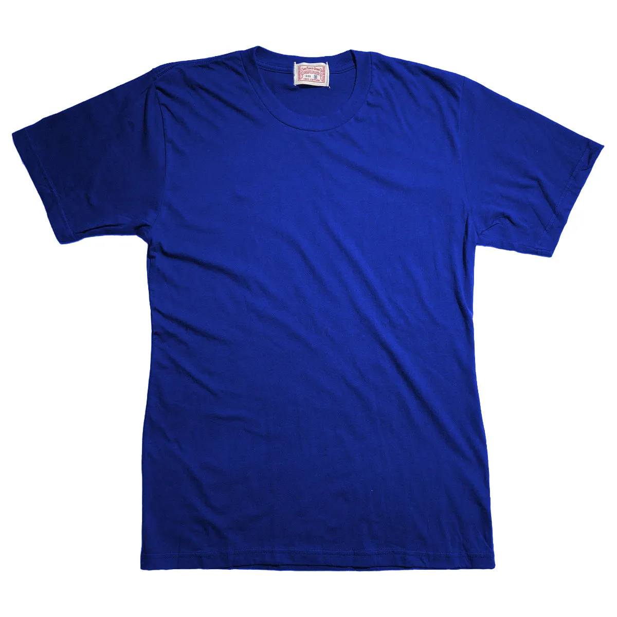 4.4oz TEXAS MADE Crew Neck "COBALT BLUE" Fashionable Ease