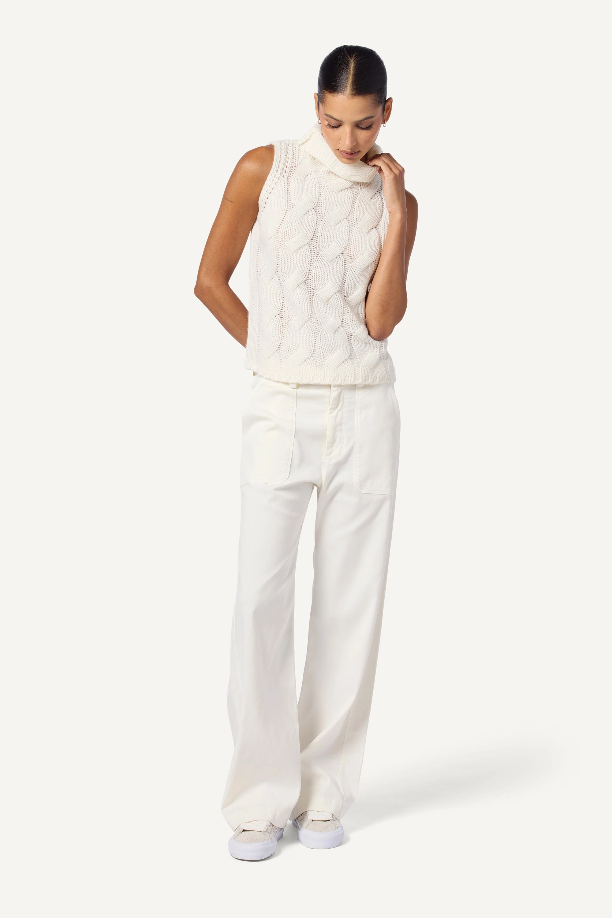 JOLENE FULL LENGTH UTILITY PANT | GARDENIA Formal Look