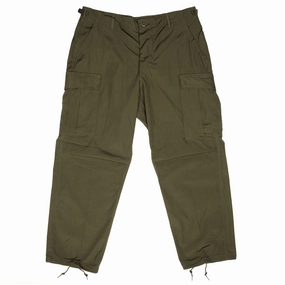 VINTAGE US ARMY TROPICAL COMBAT TROUSERS 1967 VIETNAM LARGE SHORT NOS NEW Seamless Waistband