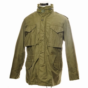 Comfortable Wear Winter Outer Layer US ARMY M-1965 M65 FIELD JACKET 1971 VIETNAM WAR STENCILED SIZE MEDIUM REGULAR