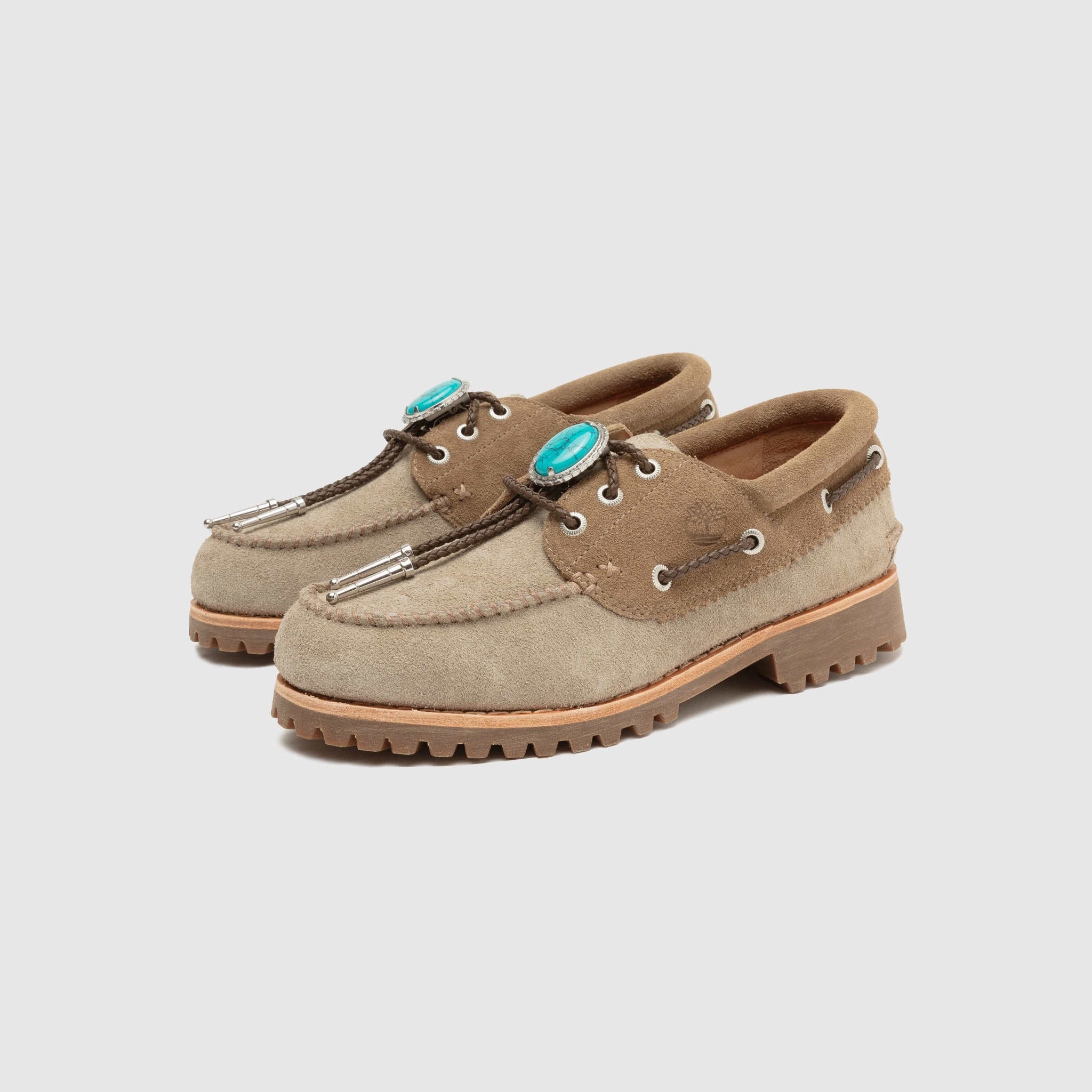 PACKER X 3-EYE LUG HANDSEWN BOAT SHOE "SANTA FE" All Weather Outdoor Explorer Mud Resistant Night Travel