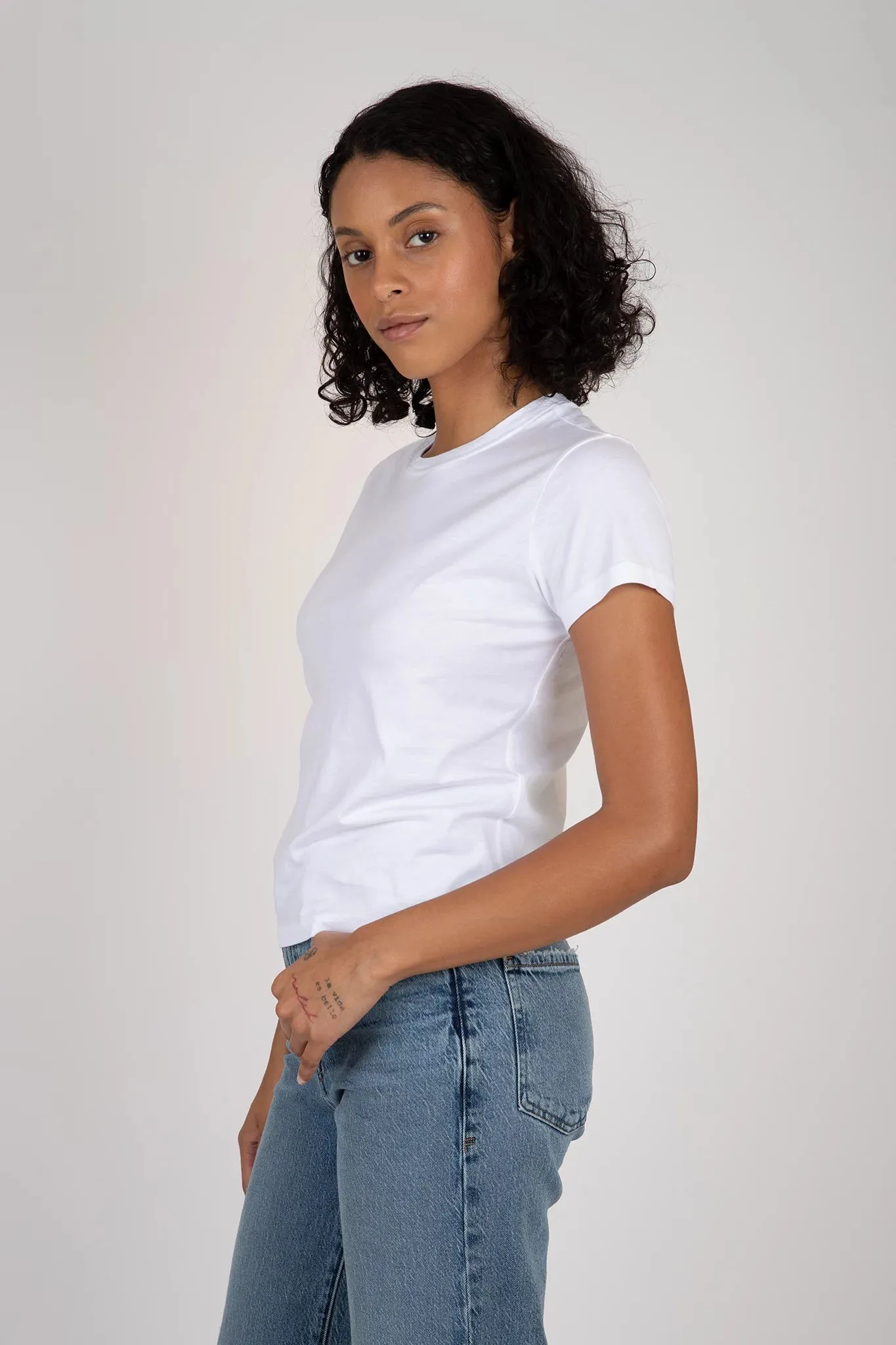 Baby Tee Casual Wear DurableStitching