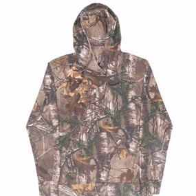Modern Sporty VINTAGE HUNTING REALTREE XTRA CAMO HOODIE SWEATSHIRT MEDIUM