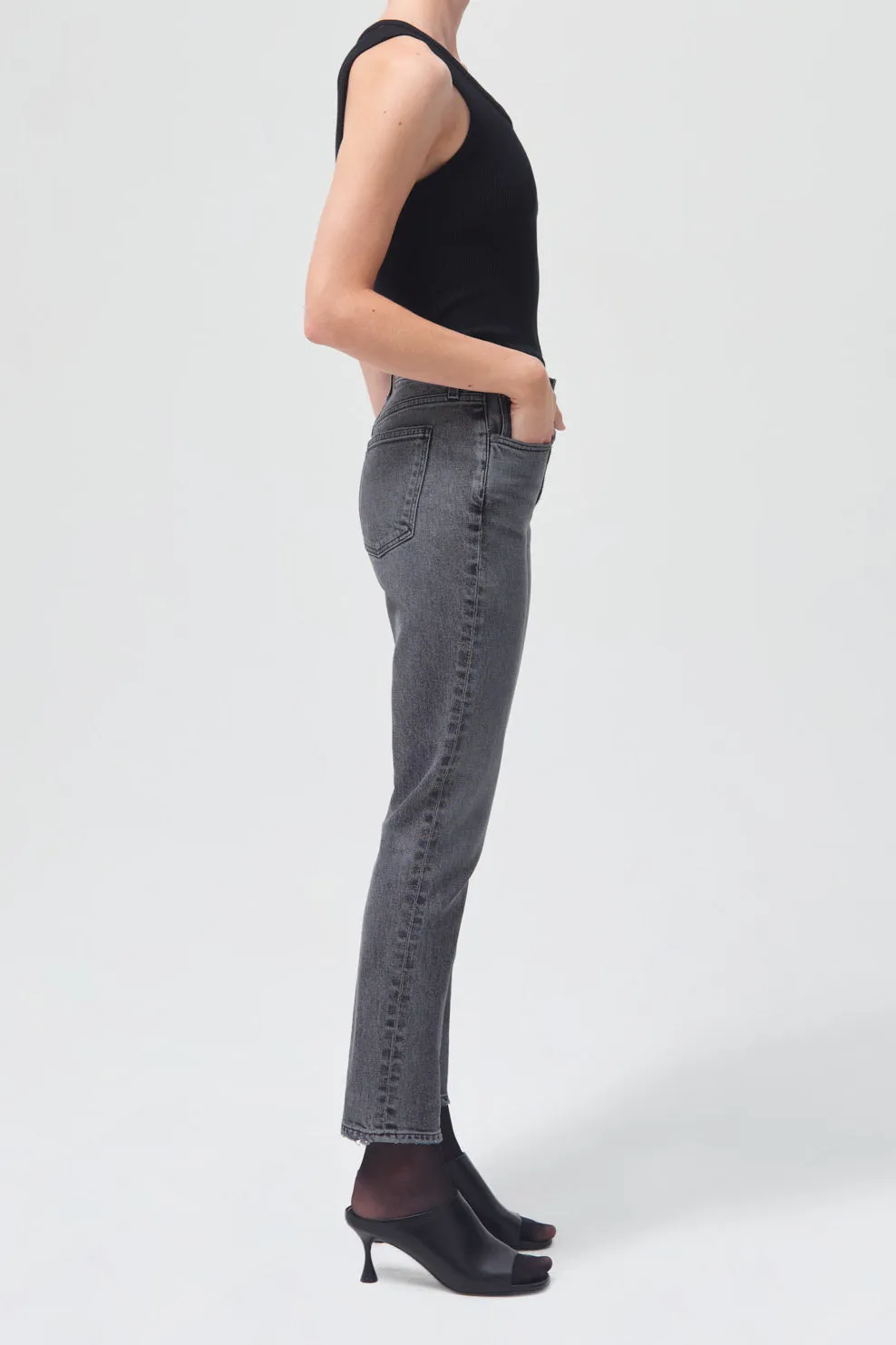 Slim Fit Cut Poppy Tank