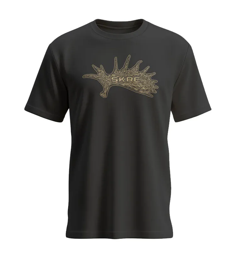 contrast Comfortable Stretch Moose Paddle T-shirt