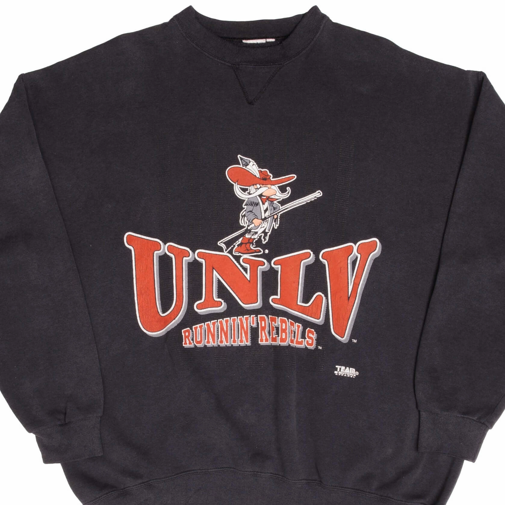 VINTAGE UNLV LAS VEGAS RUNNING REBELS SWEATSHIRT 1990S SIZE 2XL Errand Ready teenagers