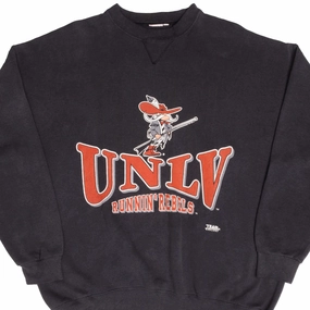 VINTAGE UNLV LAS VEGAS RUNNING REBELS SWEATSHIRT 1990S SIZE 2XL Errand Ready teenagers
